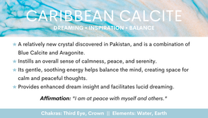 Caribbean Calcite Statement Piece