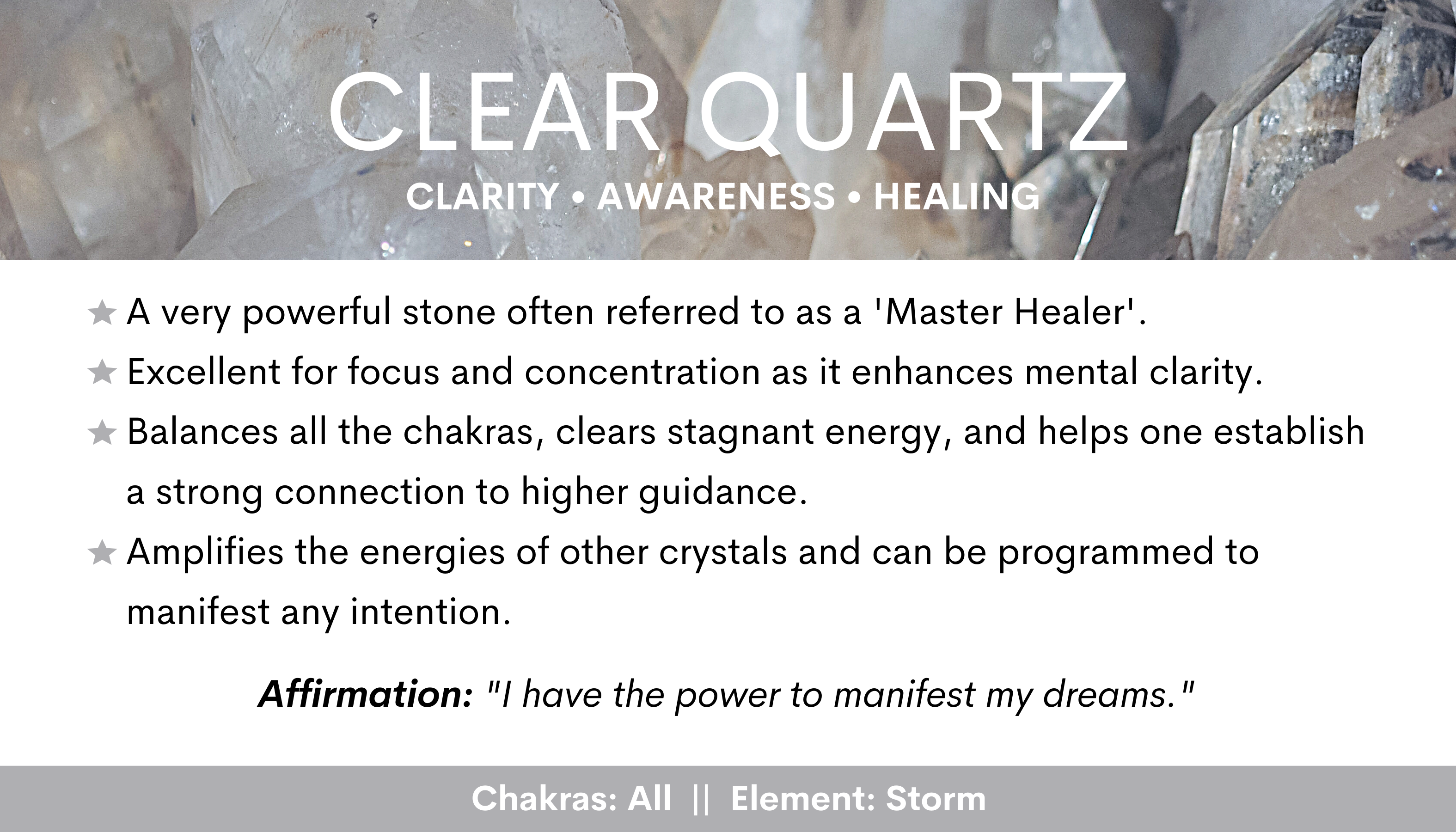 Clear Quartz Tower w/ Rainbow inclusions