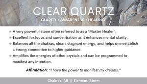 Clear Quartz Cluster
