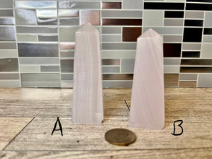 Pink Calcite Tower