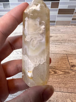 Load image into Gallery viewer, Flower Agate Tower
