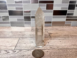 Load image into Gallery viewer, Clear Quartz Tower w/ Rainbow inclusions
