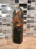 Load image into Gallery viewer, Moss Agate Tower
