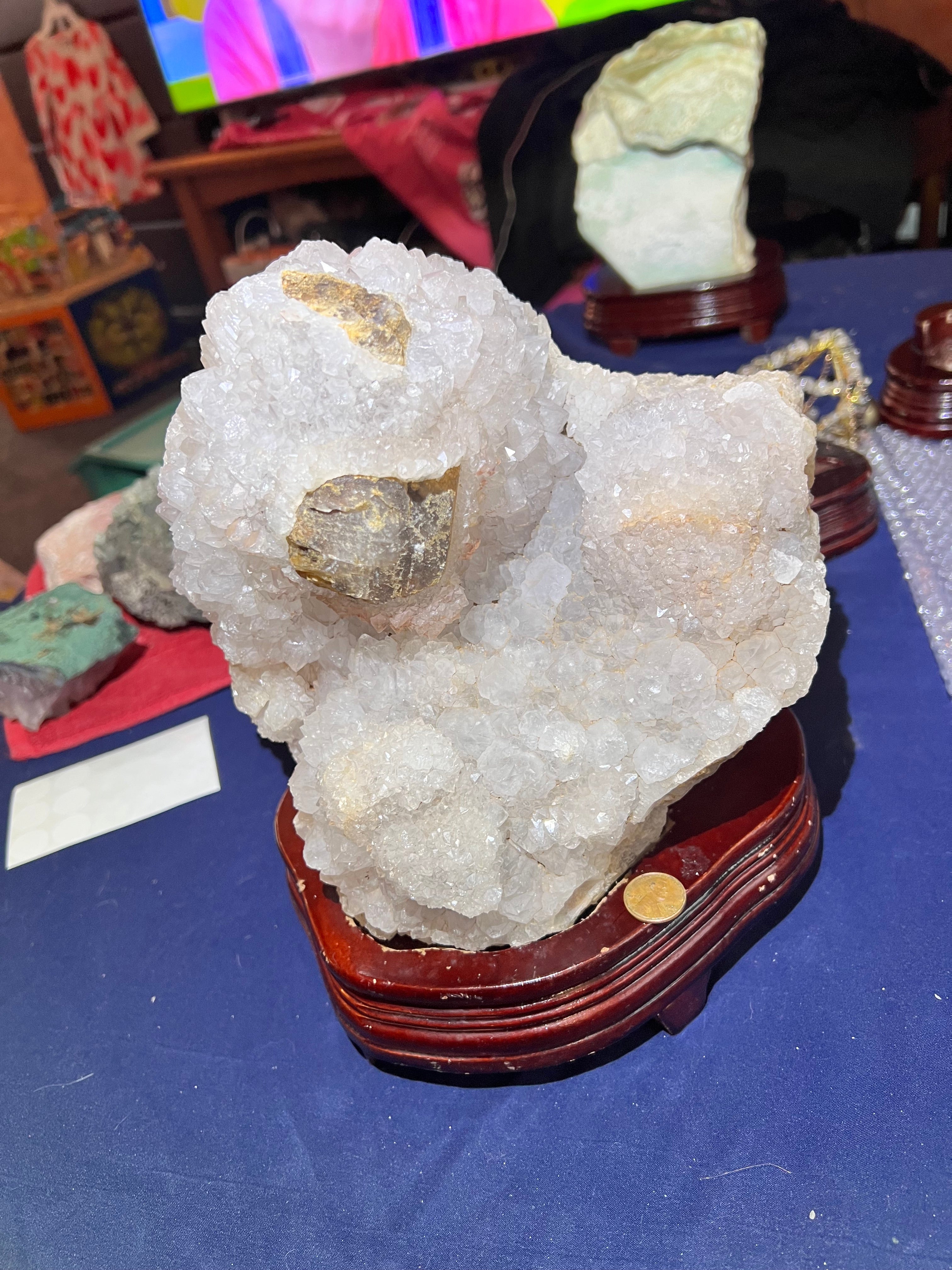 Large Clear Quartz Geode