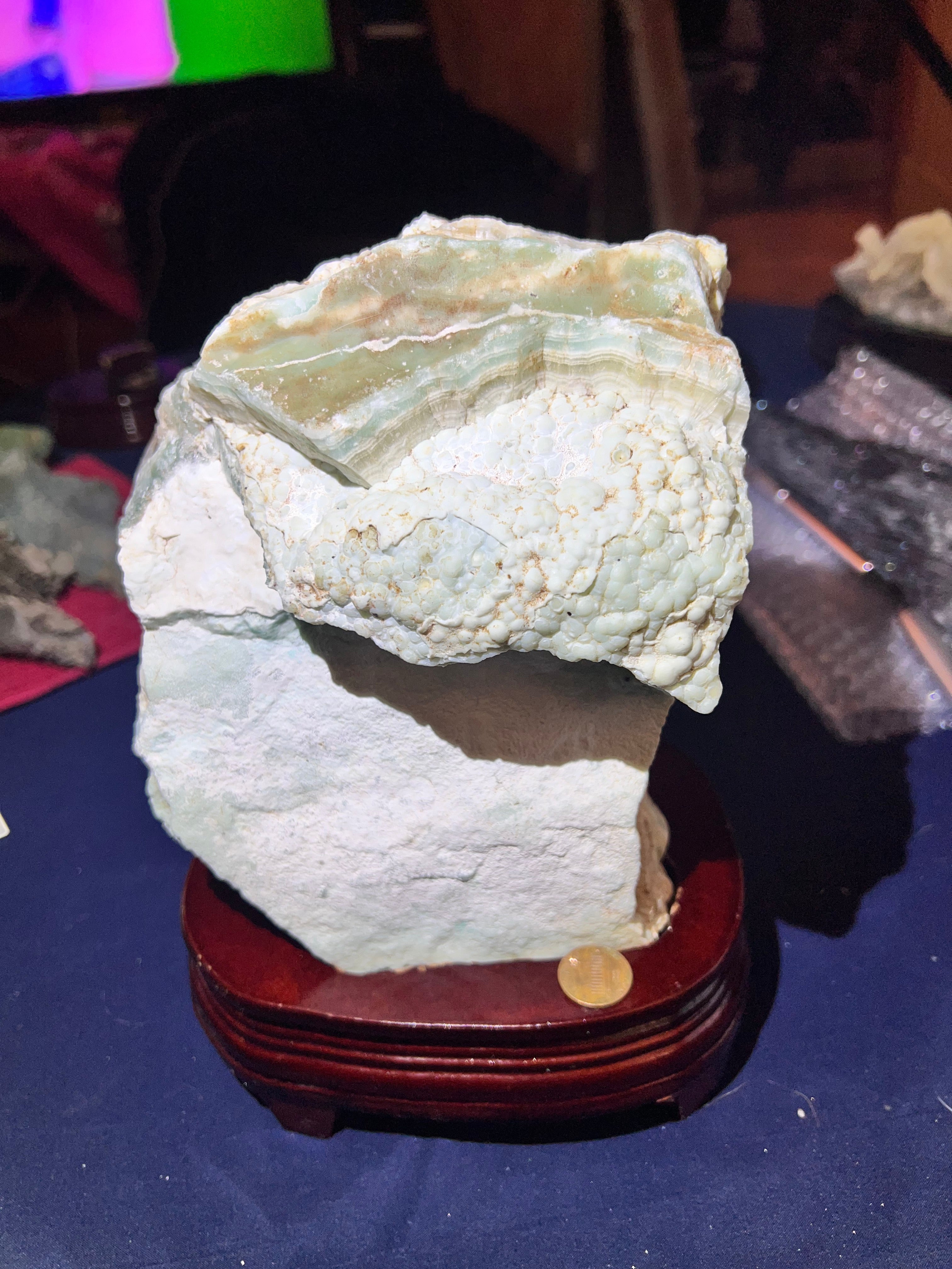 Caribbean Calcite Statement Piece