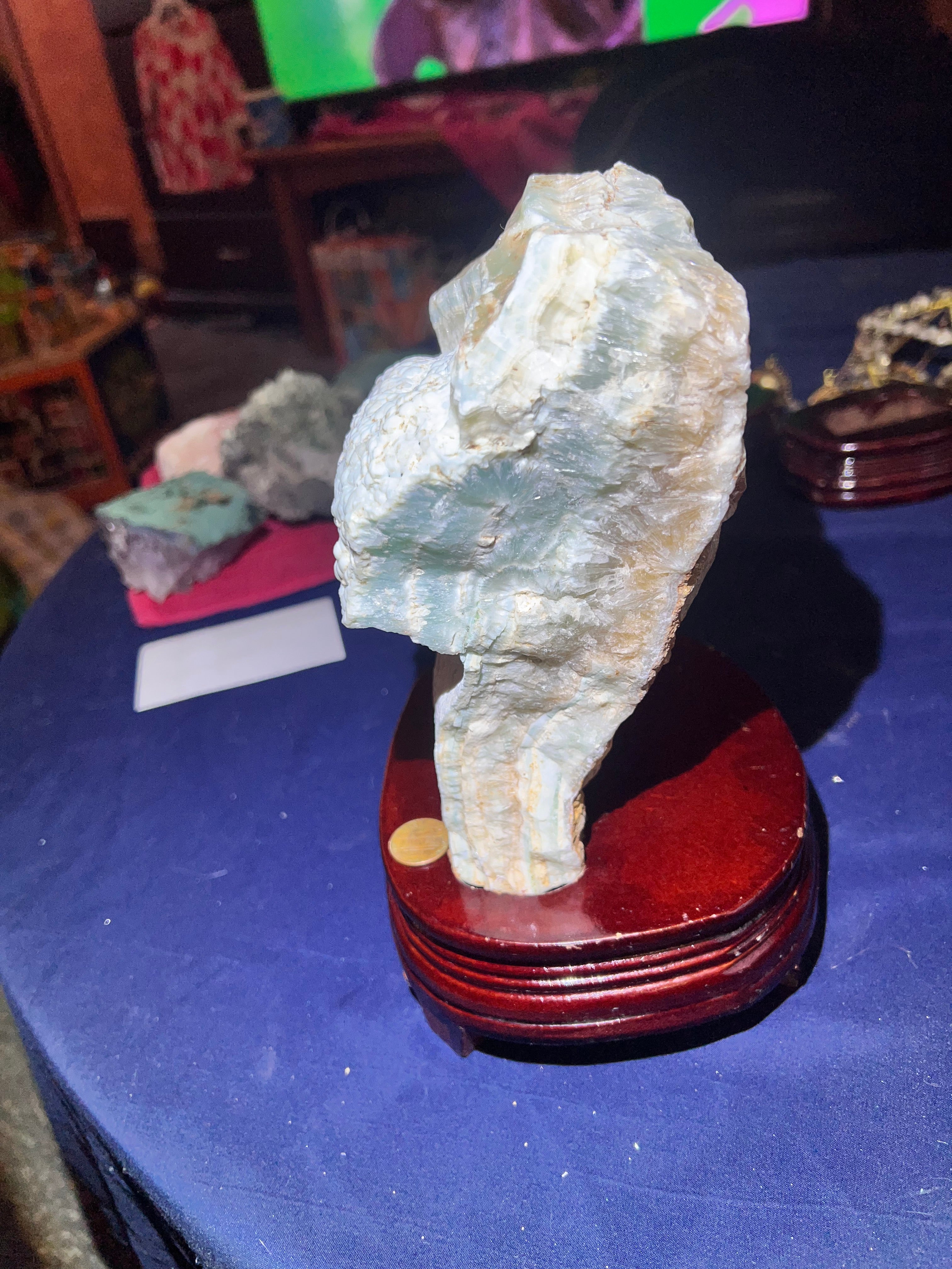 Caribbean Calcite Statement Piece