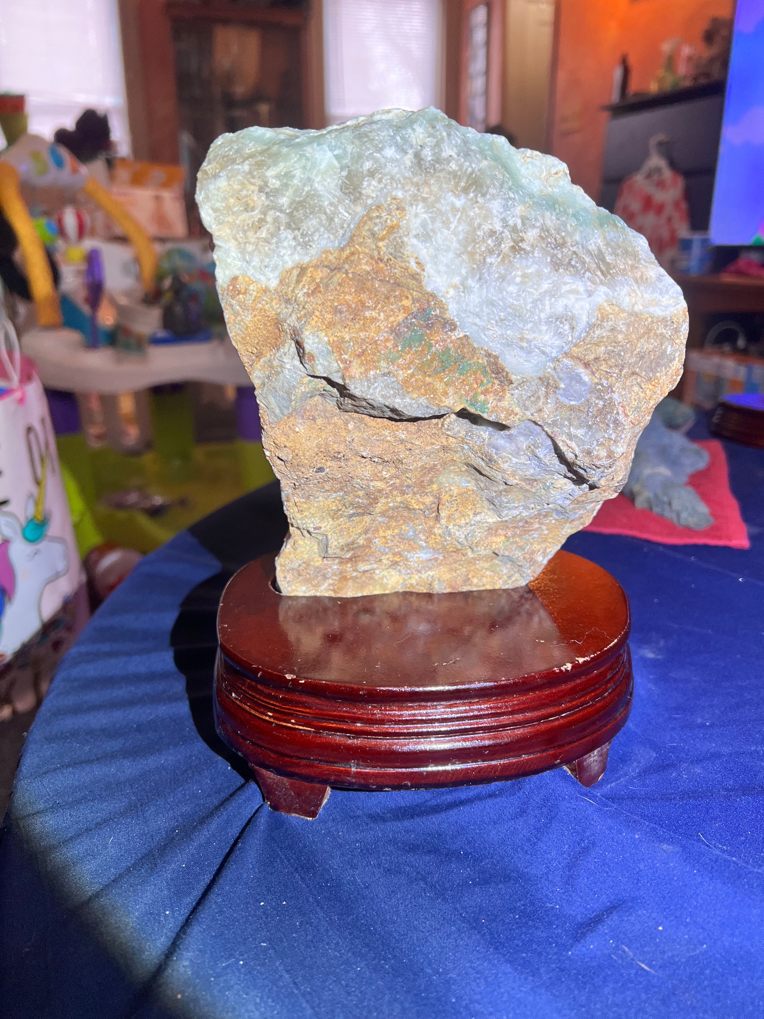 Caribbean Calcite Statement Piece