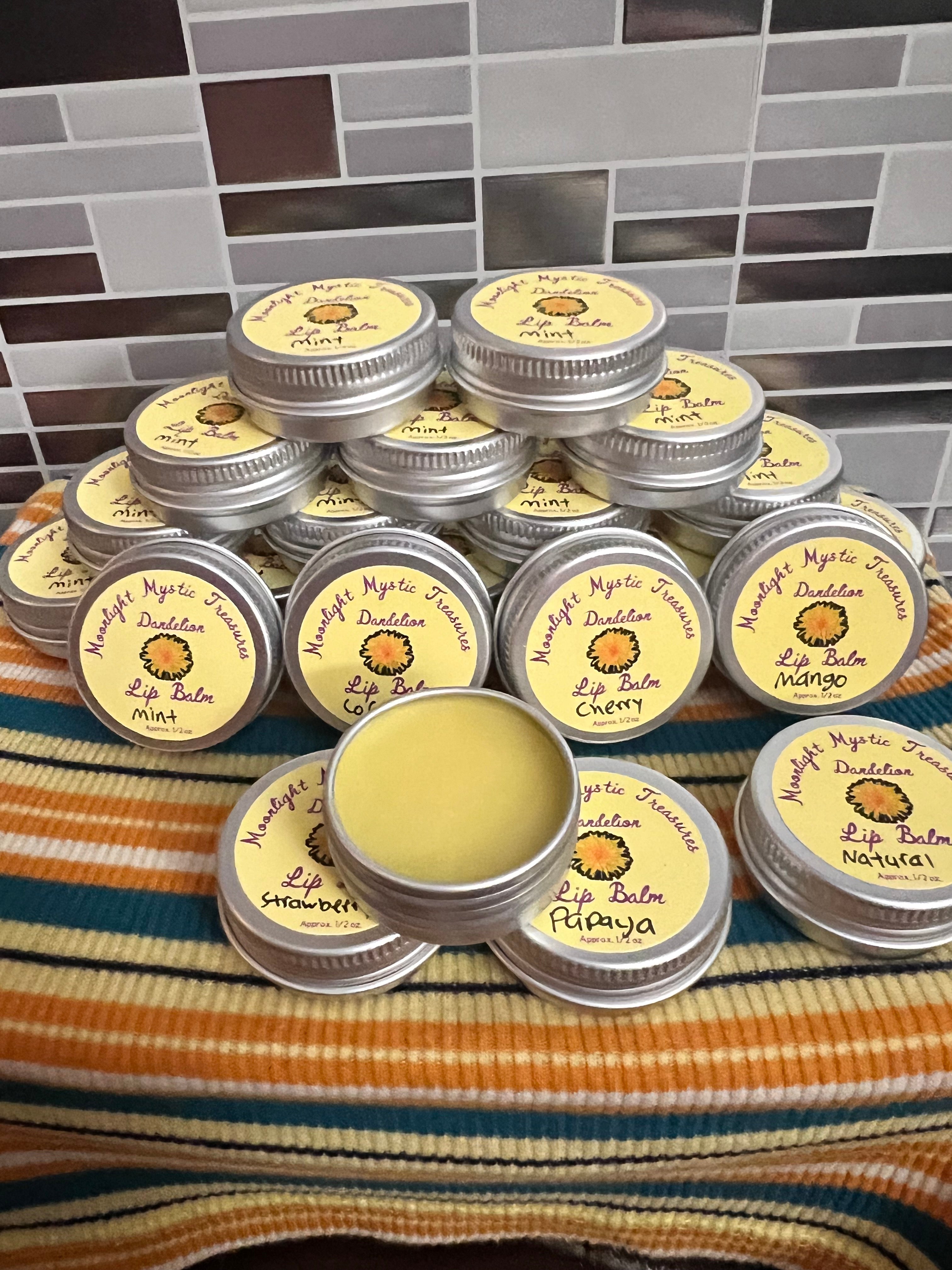 Dandelion Infused Lip Balms - LIMITED EDITION