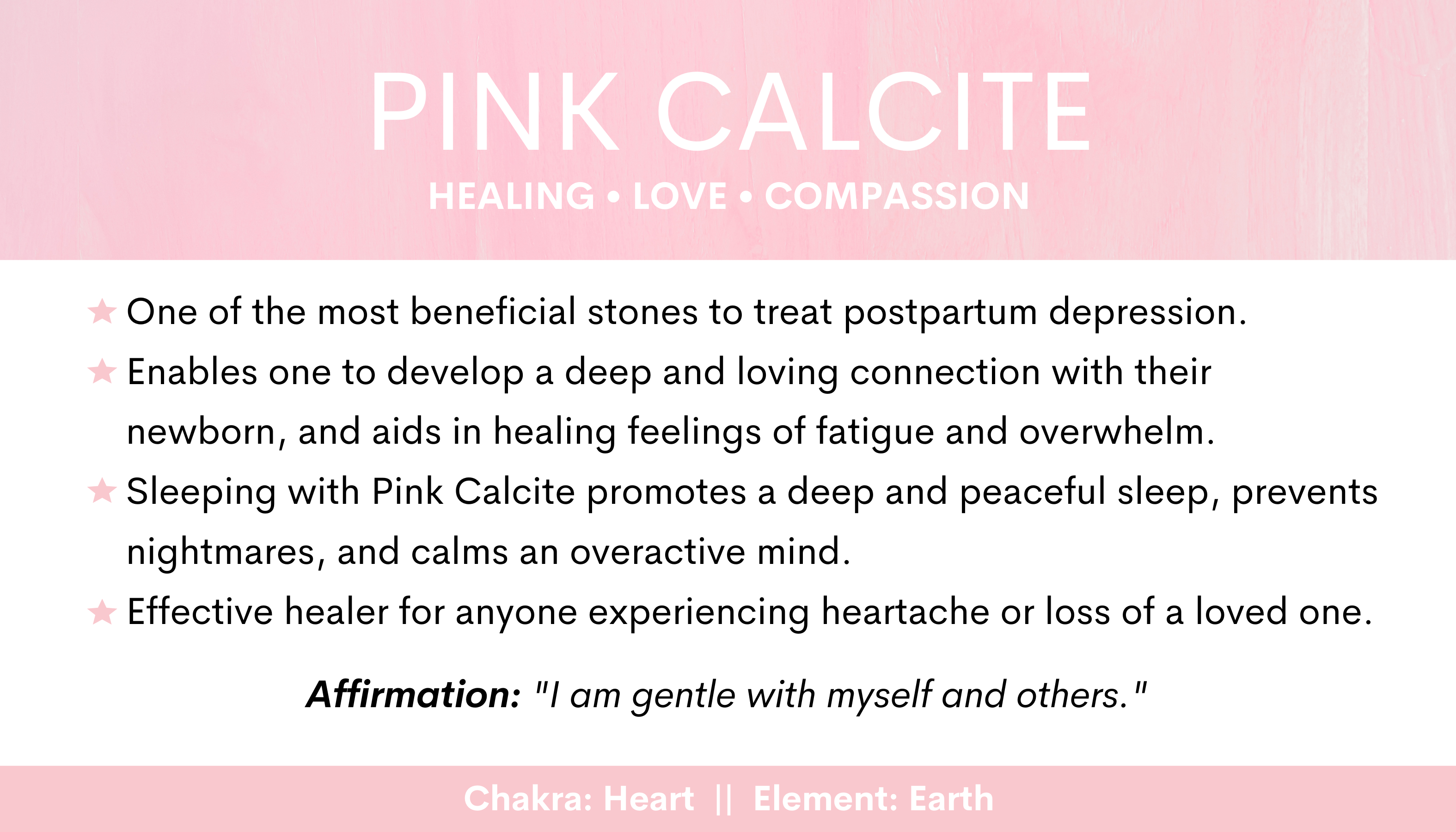Pink Calcite Tower