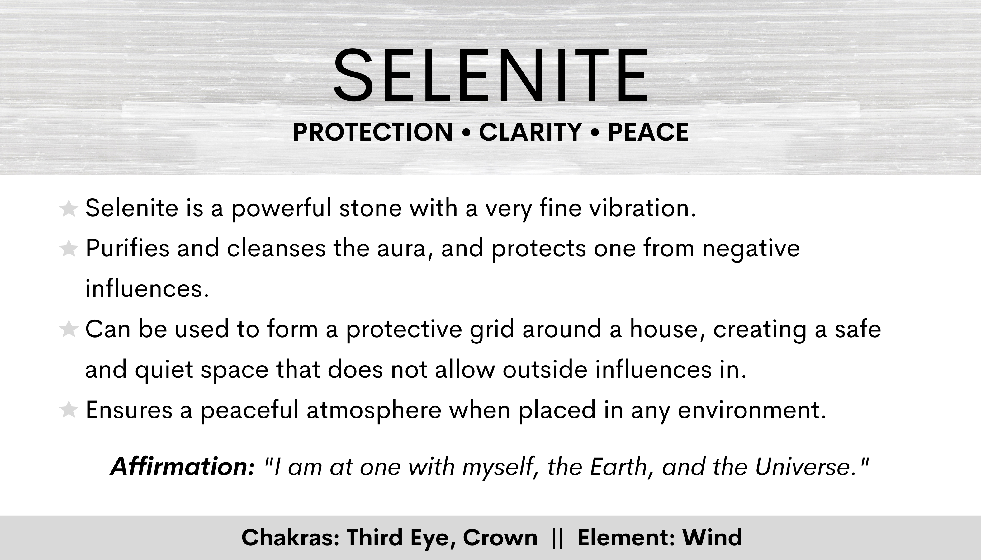 Selenite Tower