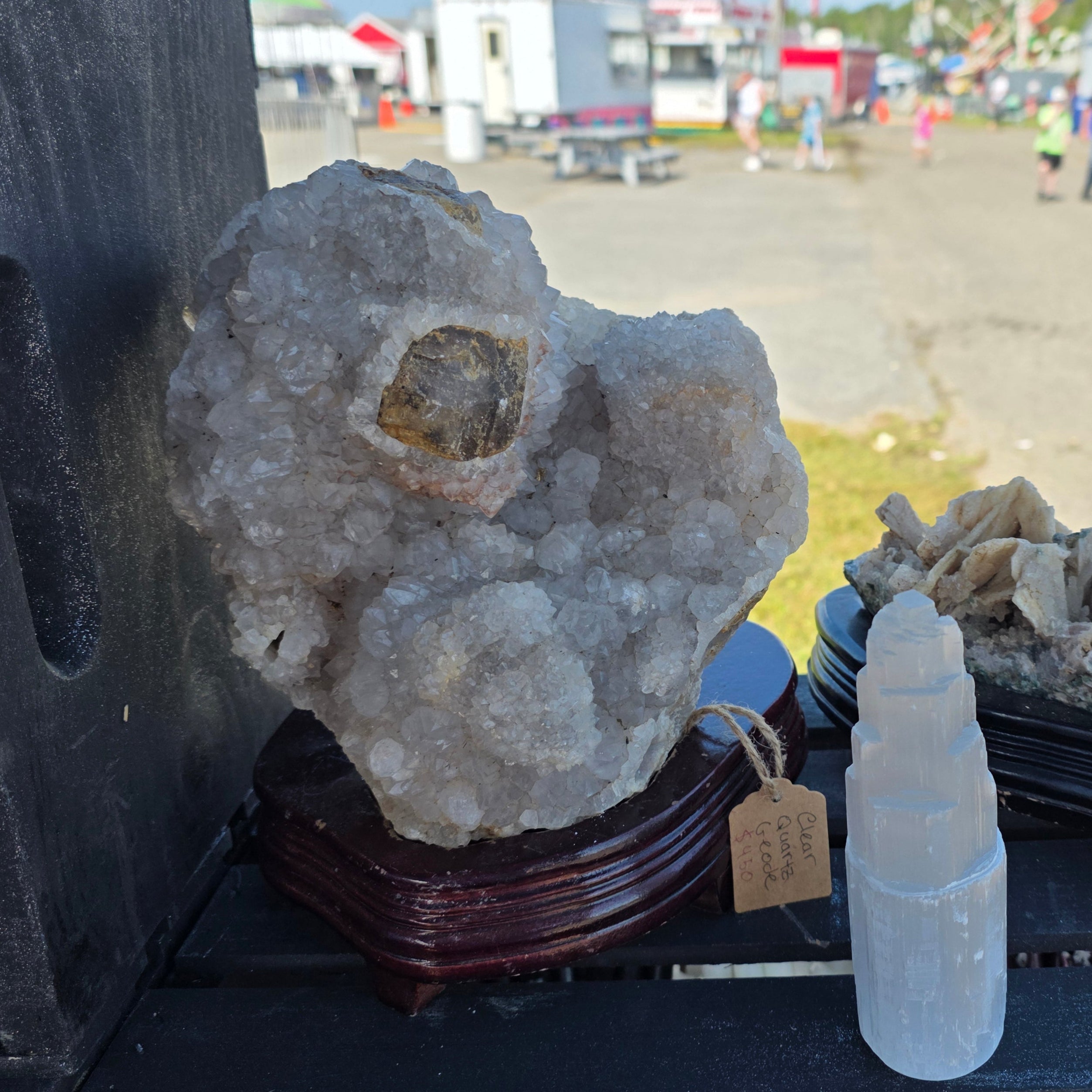 Large Clear Quartz Geode