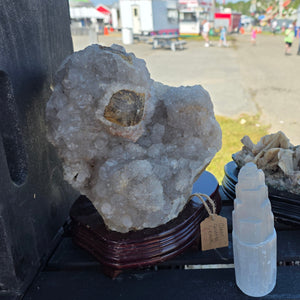 Large Clear Quartz Geode