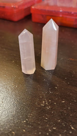 Load image into Gallery viewer, Rose Quartz Mini Tower
