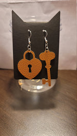 Load image into Gallery viewer, Faux Leather Earrings - Multiple Designs
