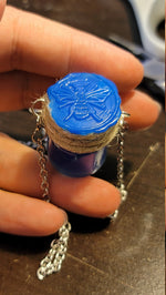 Load image into Gallery viewer, Swirl Jar Necklace - Customizable
