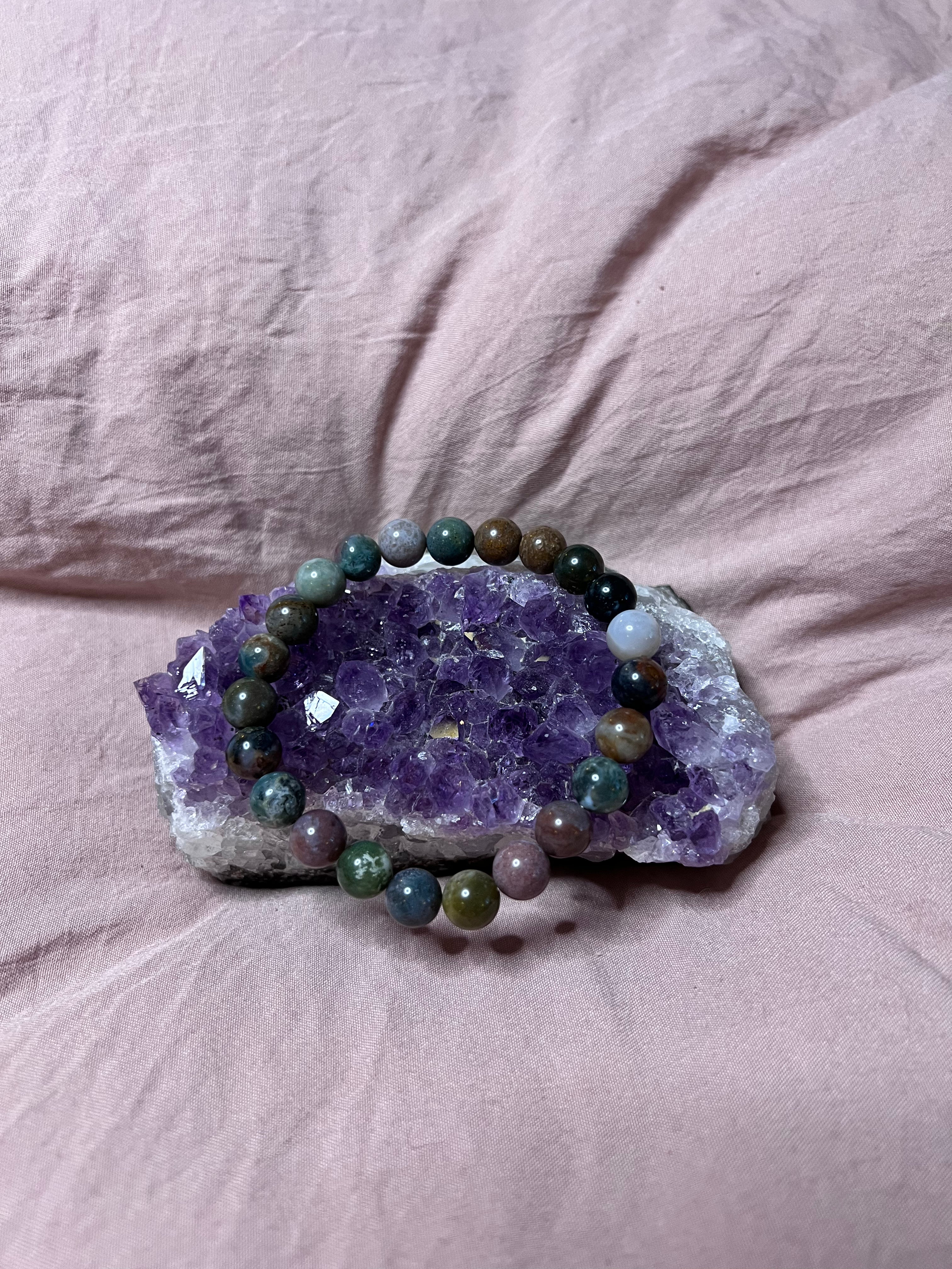 Crystals/Stones Stretch Bracelets