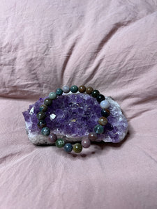 Crystals/Stones Stretch Bracelets