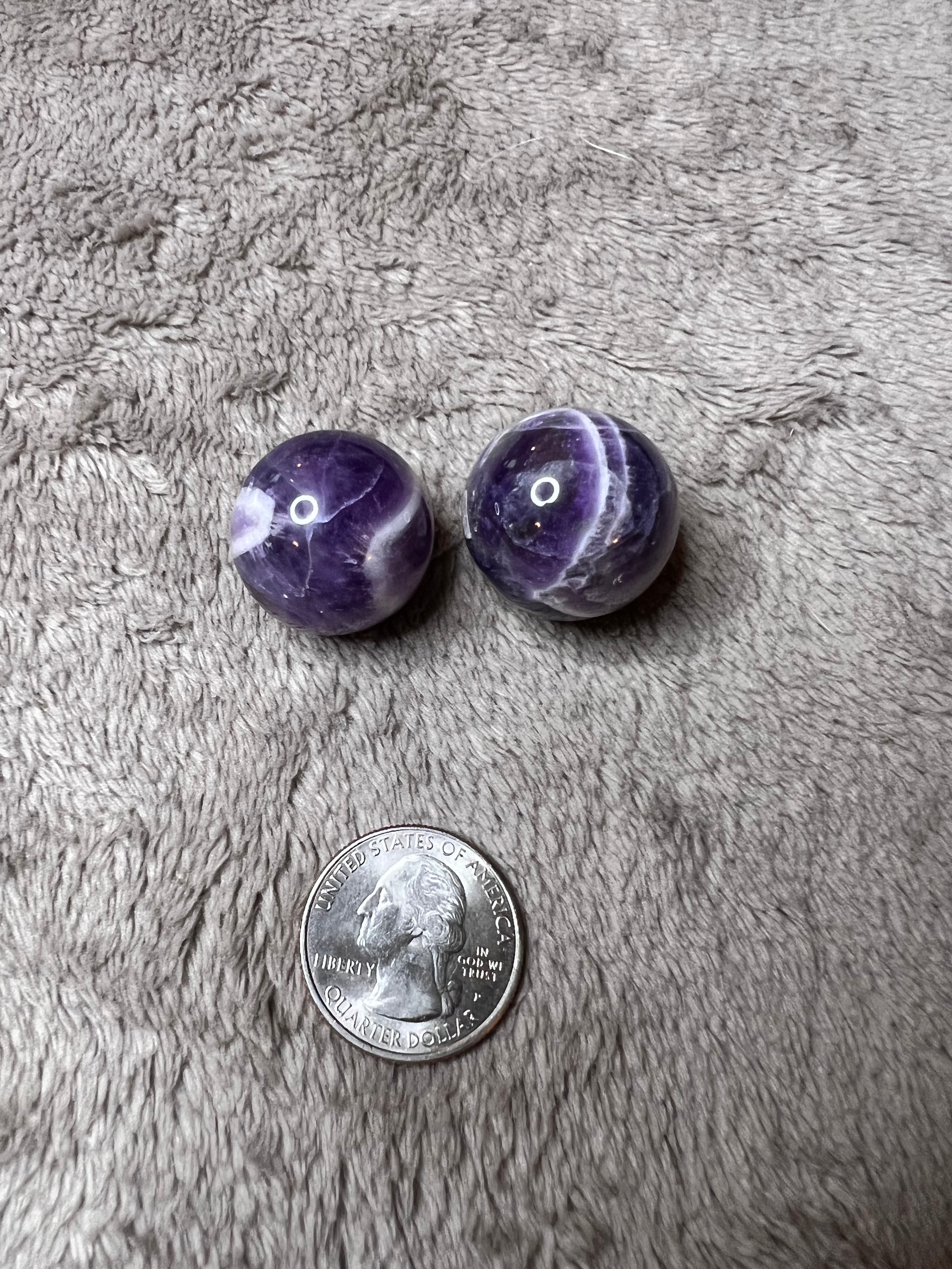 Amethyst Spheres