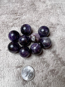 Amethyst Spheres